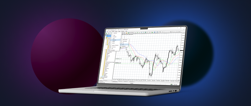 Un ordenador portátil mostrando un gráfico en su pantalla, utilizado gratuitamente con Metatrader 4, en un ordenador portátil.