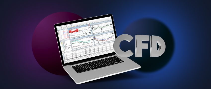 Représentation visuelle des opérations de change utilisant les CFD, mettant l'accent sur les différences entre les contrats et les problèmes potentiels.