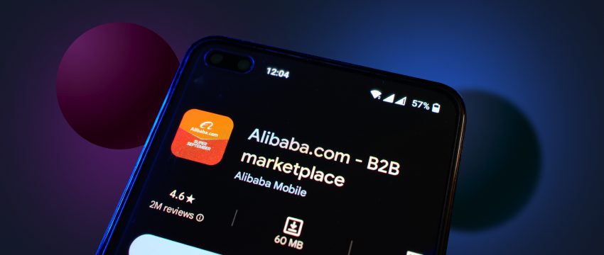 Side-by-side view of Xiaomi Mi A2 Lite and Mi A2 showcased within the Alibaba mobile phone application.